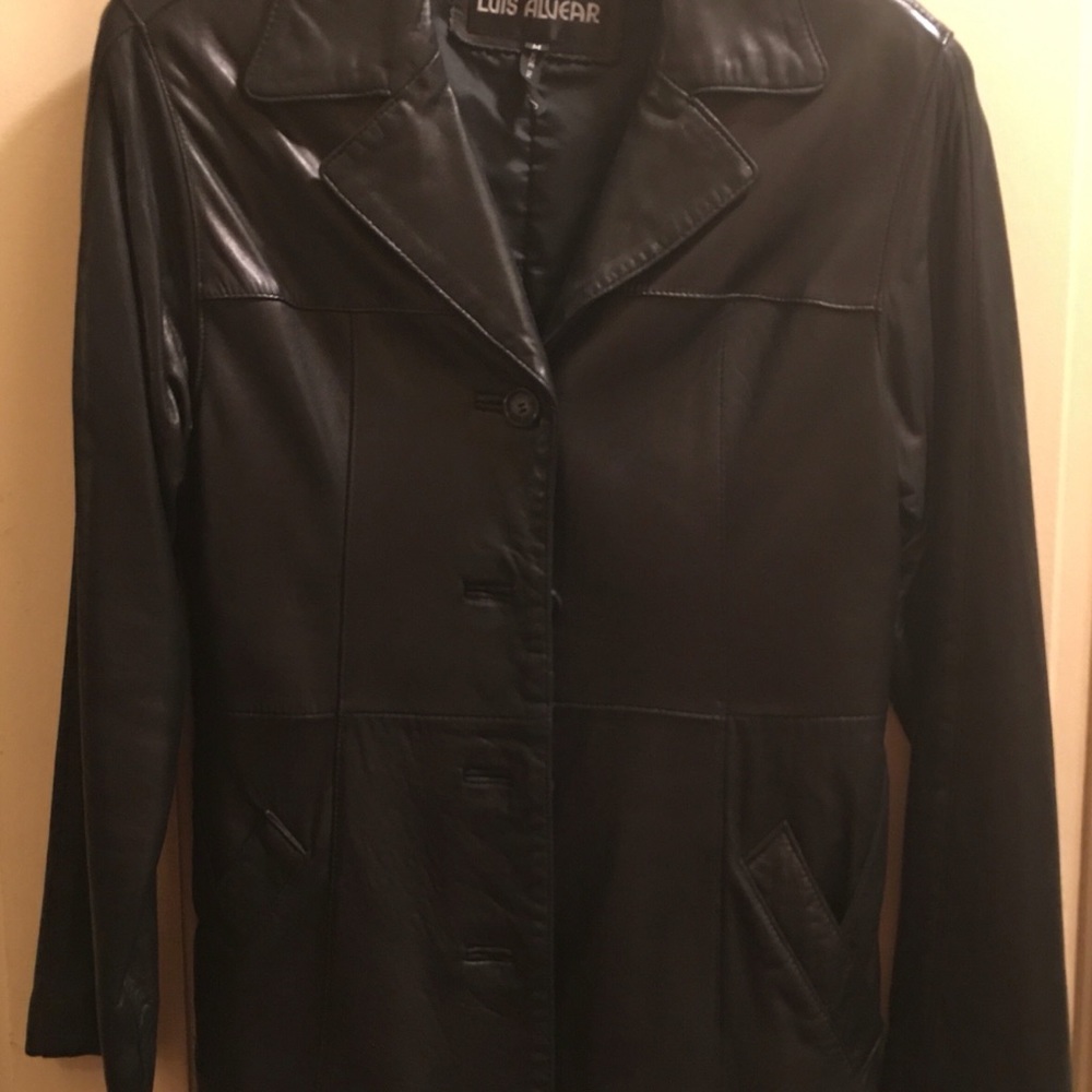 Leather Blazer